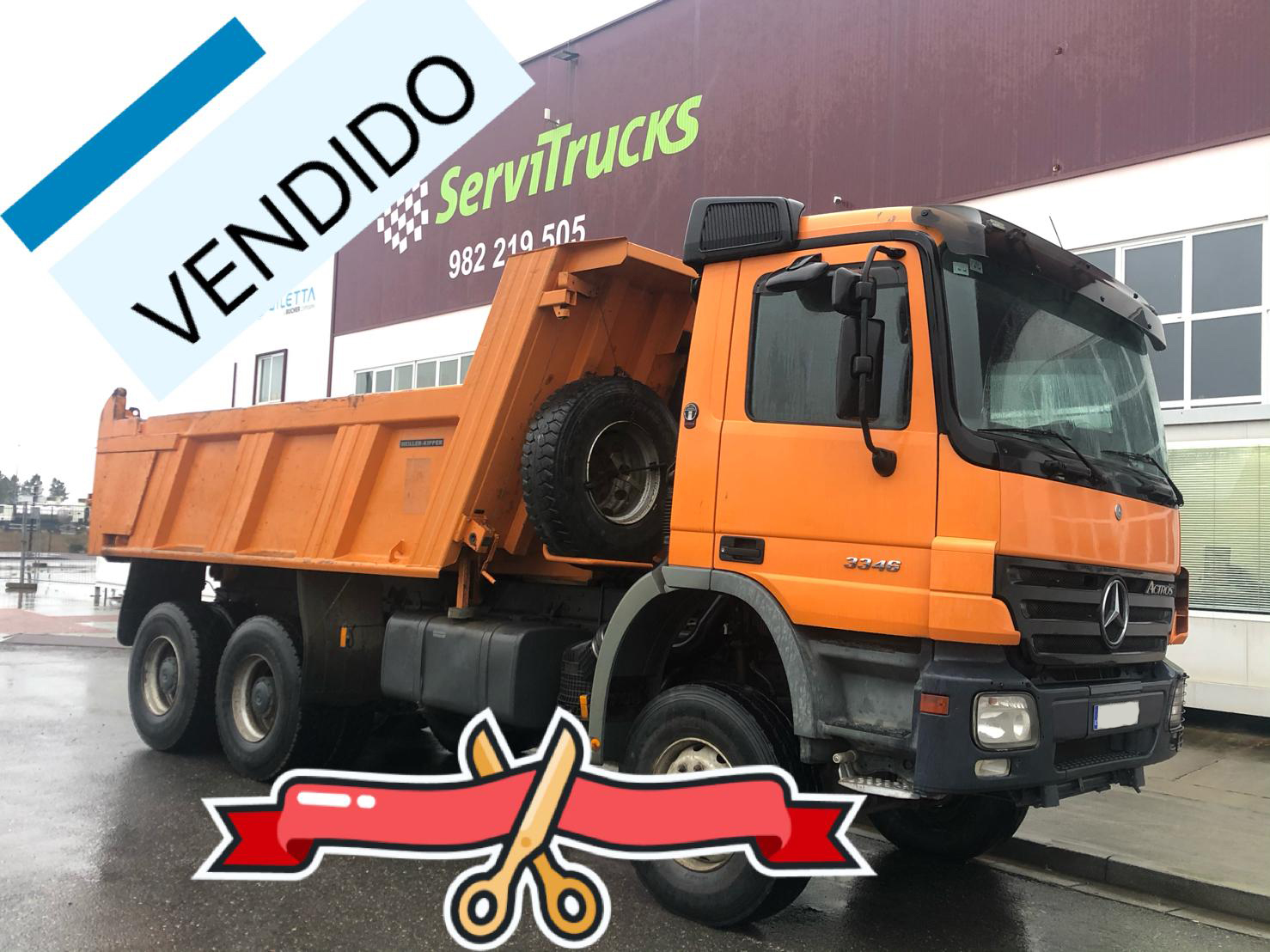 ENTREGA DE MERCEDES 6X6